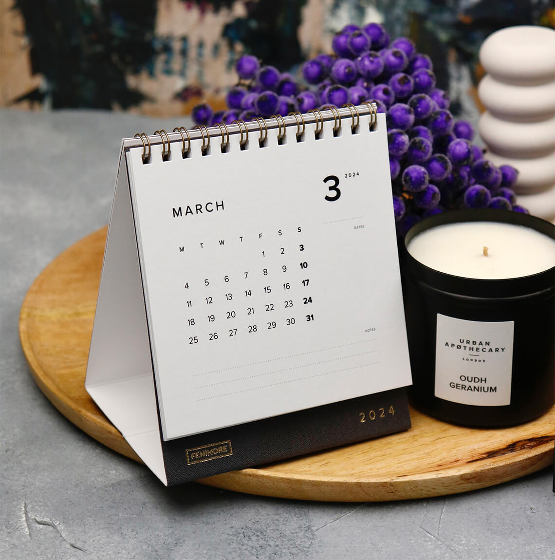 Настільний календар Fenimore Desk Calendar на 2025 рік